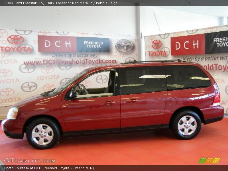Dark Toreador Red Metallic / Pebble Beige 2004 Ford Freestar SES