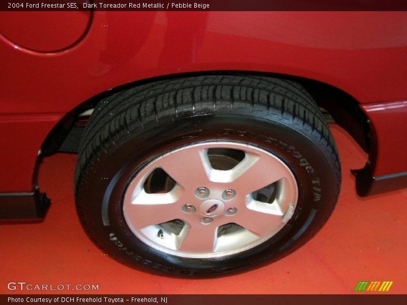 Dark Toreador Red Metallic / Pebble Beige 2004 Ford Freestar SES