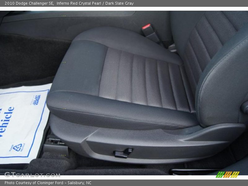 Inferno Red Crystal Pearl / Dark Slate Gray 2010 Dodge Challenger SE