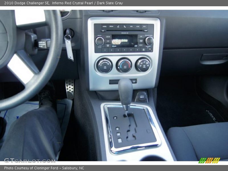 Inferno Red Crystal Pearl / Dark Slate Gray 2010 Dodge Challenger SE