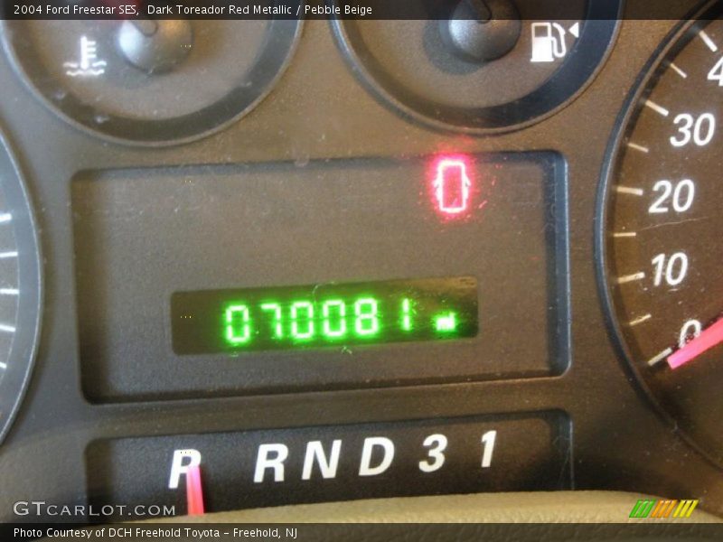 Dark Toreador Red Metallic / Pebble Beige 2004 Ford Freestar SES