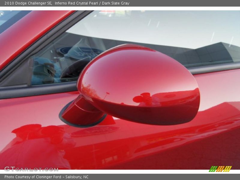 Inferno Red Crystal Pearl / Dark Slate Gray 2010 Dodge Challenger SE