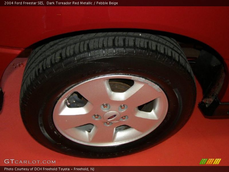 Dark Toreador Red Metallic / Pebble Beige 2004 Ford Freestar SES