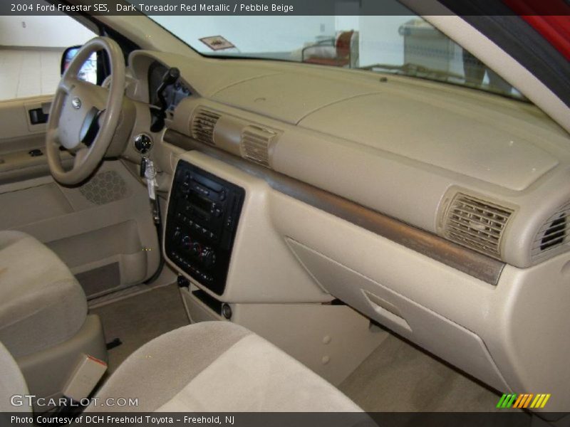 Dark Toreador Red Metallic / Pebble Beige 2004 Ford Freestar SES