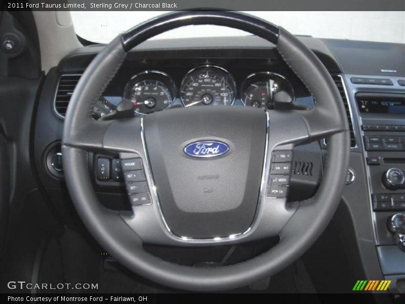 Sterling Grey / Charcoal Black 2011 Ford Taurus Limited