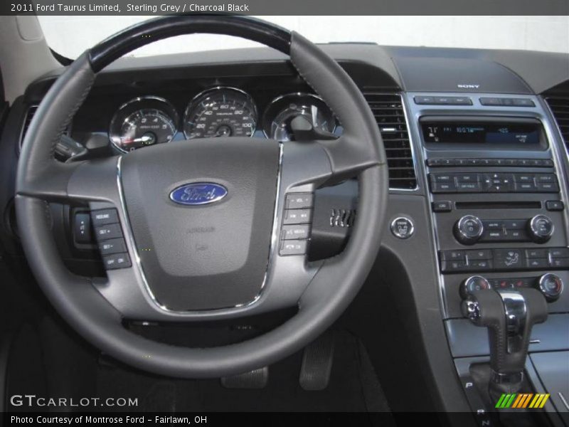 Sterling Grey / Charcoal Black 2011 Ford Taurus Limited