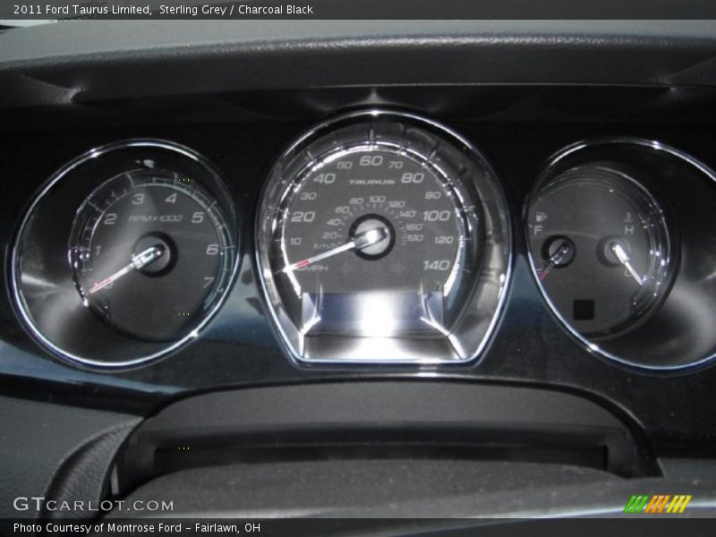  2011 Taurus Limited Limited Gauges