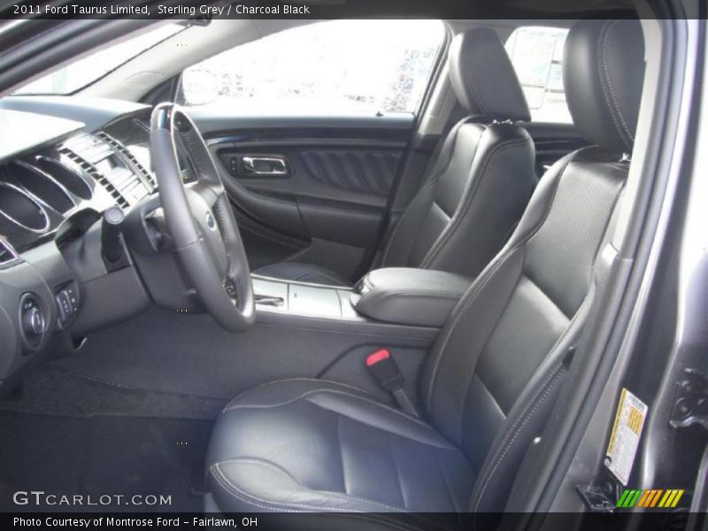  2011 Taurus Limited Charcoal Black Interior