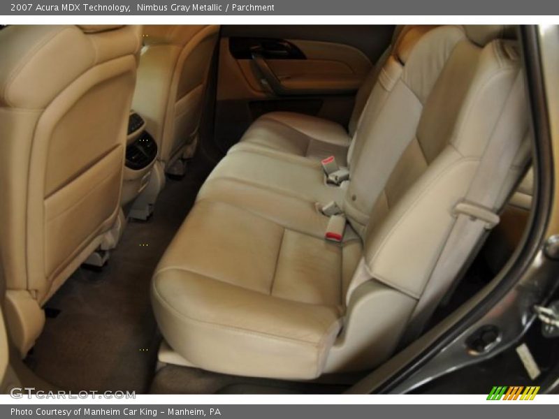 Nimbus Gray Metallic / Parchment 2007 Acura MDX Technology