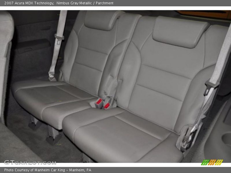 Nimbus Gray Metallic / Parchment 2007 Acura MDX Technology