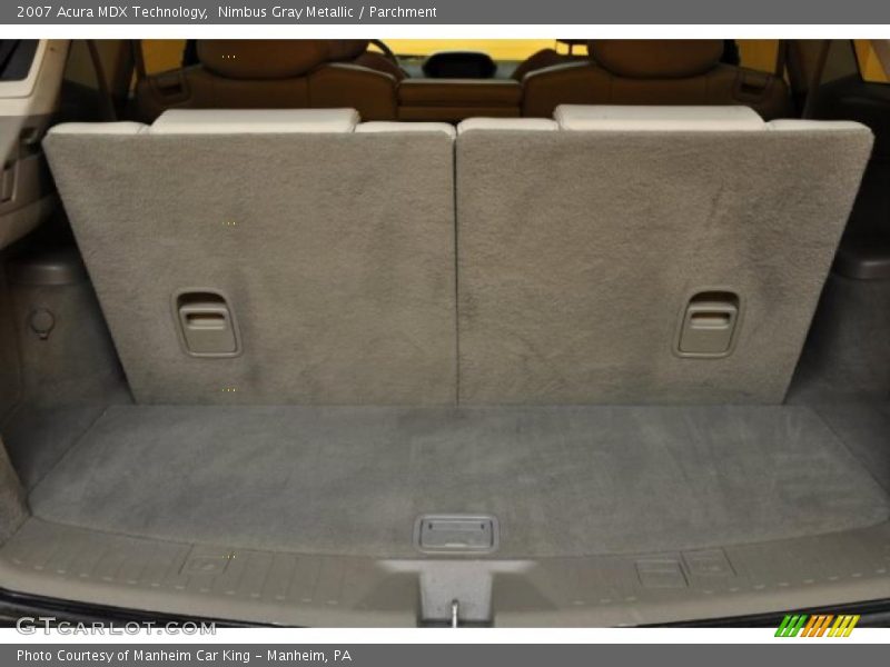 Nimbus Gray Metallic / Parchment 2007 Acura MDX Technology