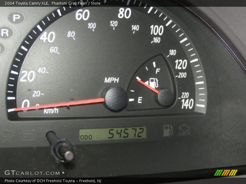 Phantom Gray Pearl / Stone 2004 Toyota Camry XLE