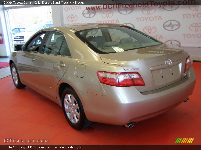 Desert Sand Metallic / Bisque 2009 Toyota Camry XLE