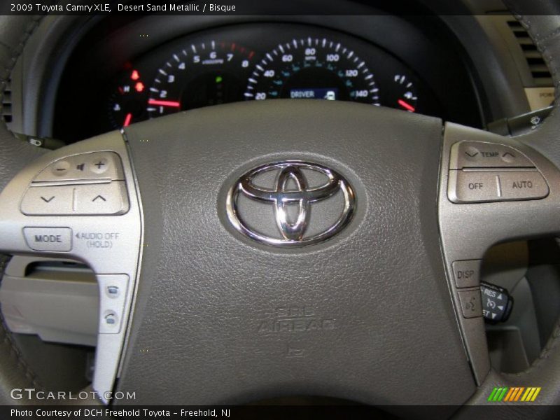 Desert Sand Metallic / Bisque 2009 Toyota Camry XLE