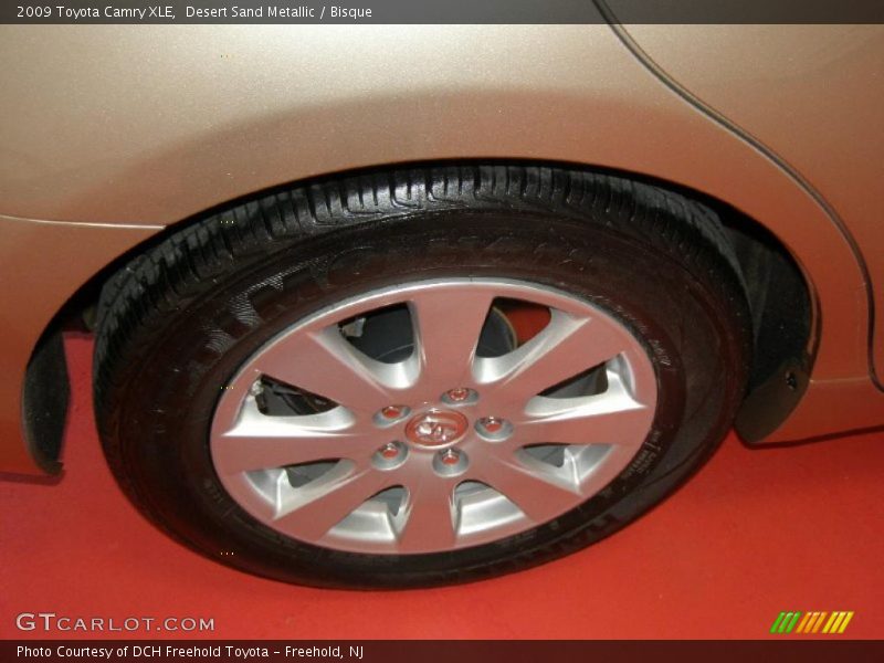 Desert Sand Metallic / Bisque 2009 Toyota Camry XLE