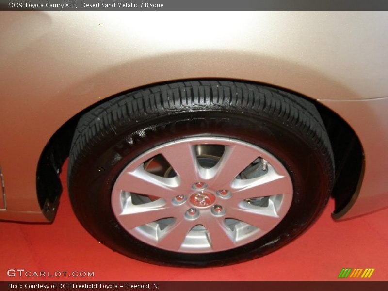Desert Sand Metallic / Bisque 2009 Toyota Camry XLE