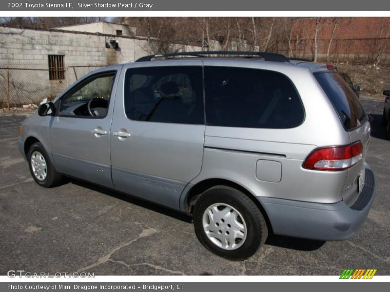 Silver Shadow Pearl / Gray 2002 Toyota Sienna LE