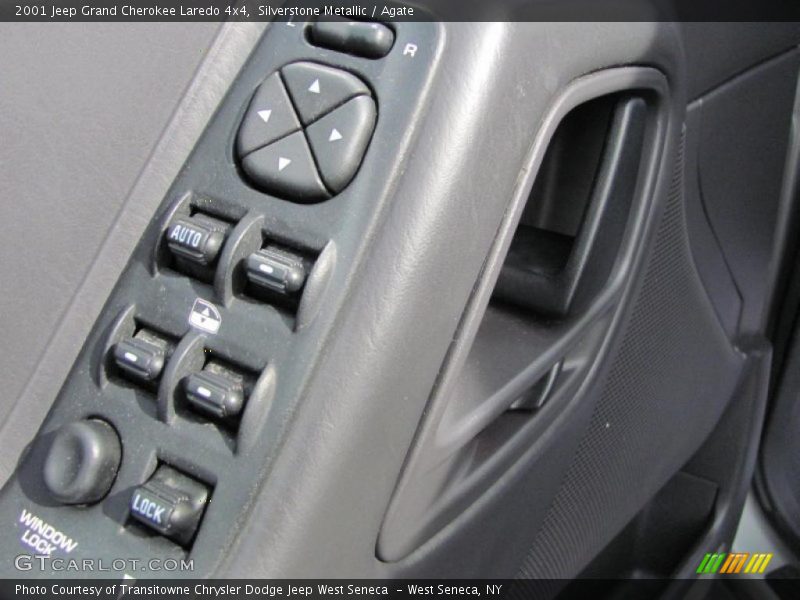 Silverstone Metallic / Agate 2001 Jeep Grand Cherokee Laredo 4x4