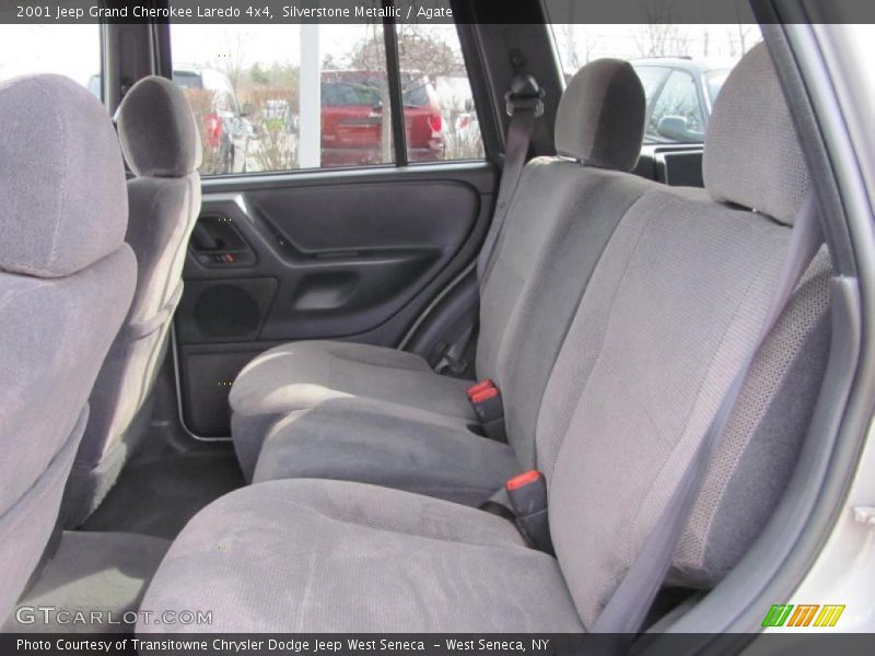 Silverstone Metallic / Agate 2001 Jeep Grand Cherokee Laredo 4x4