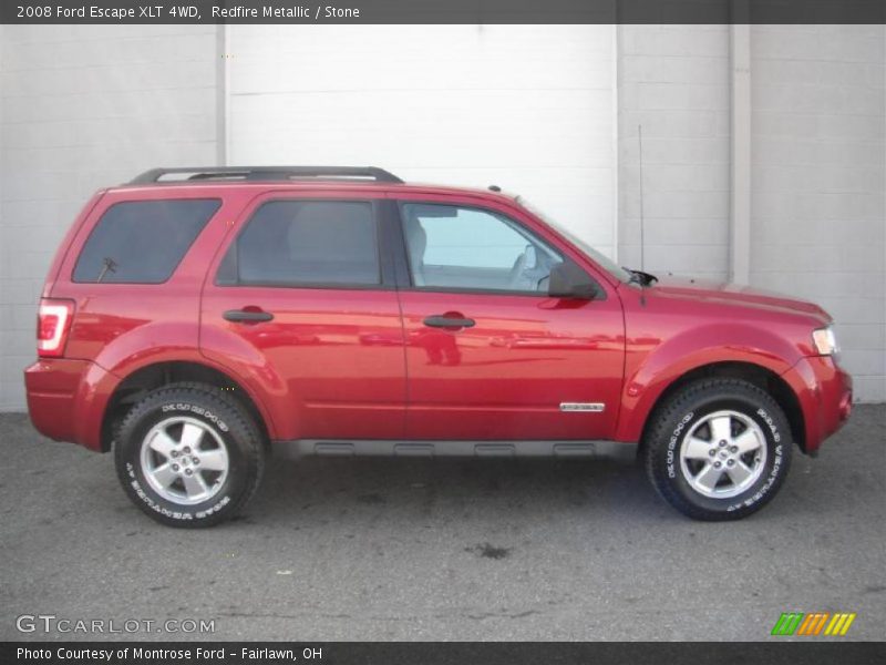 Redfire Metallic / Stone 2008 Ford Escape XLT 4WD