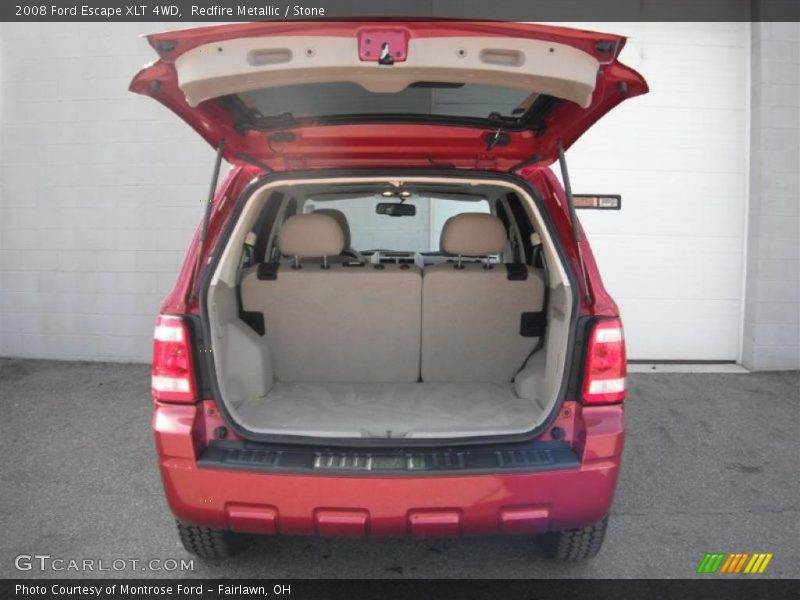 Redfire Metallic / Stone 2008 Ford Escape XLT 4WD