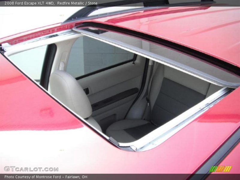 Redfire Metallic / Stone 2008 Ford Escape XLT 4WD