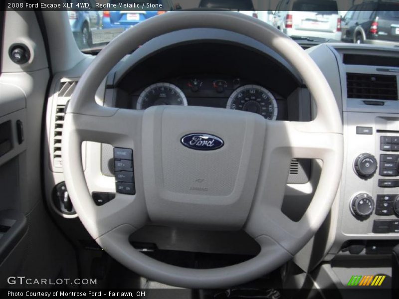 Redfire Metallic / Stone 2008 Ford Escape XLT 4WD