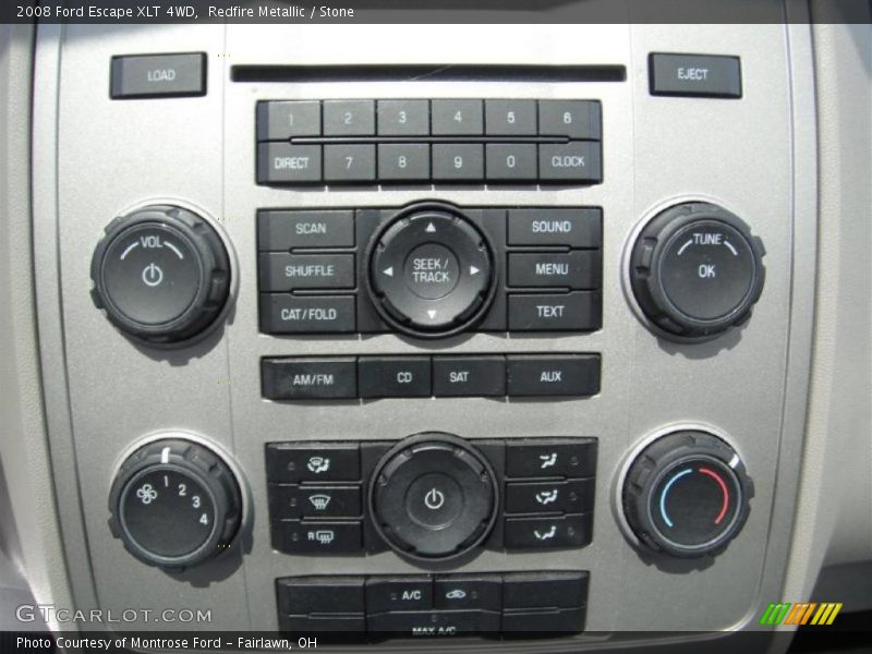 Redfire Metallic / Stone 2008 Ford Escape XLT 4WD
