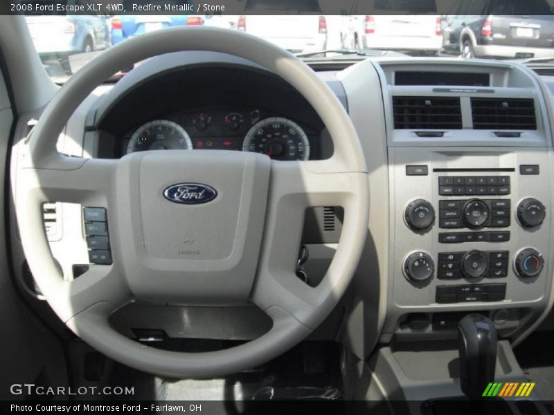 Redfire Metallic / Stone 2008 Ford Escape XLT 4WD