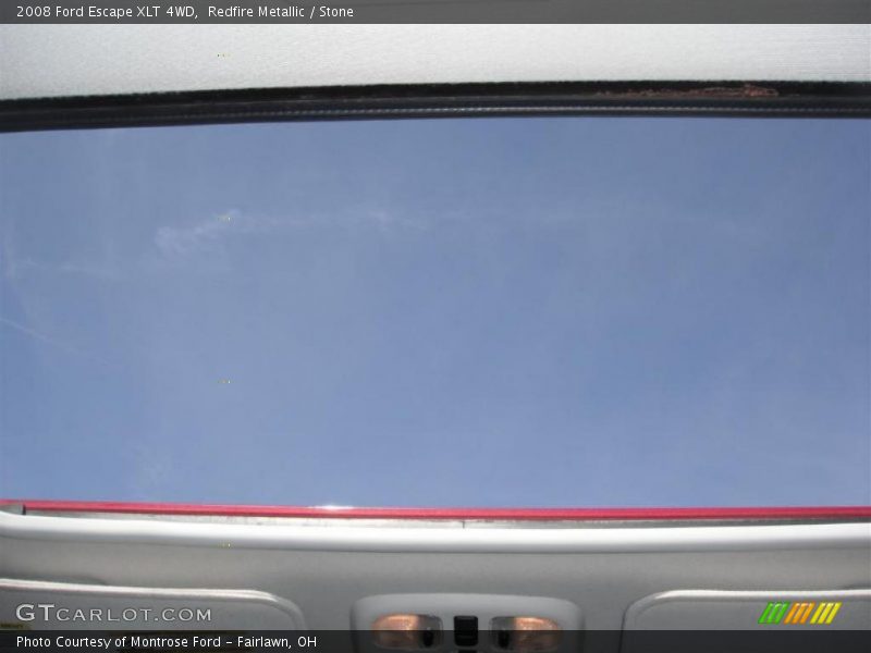 Redfire Metallic / Stone 2008 Ford Escape XLT 4WD