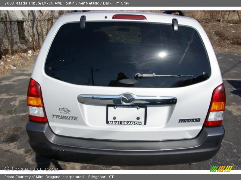 Satin Silver Metallic / Dark Flint Gray 2003 Mazda Tribute LX-V6 4WD