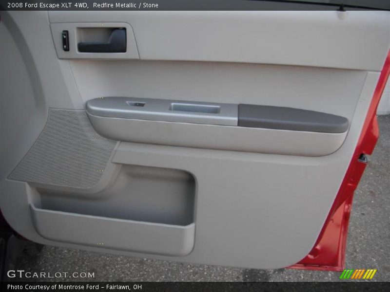 Redfire Metallic / Stone 2008 Ford Escape XLT 4WD