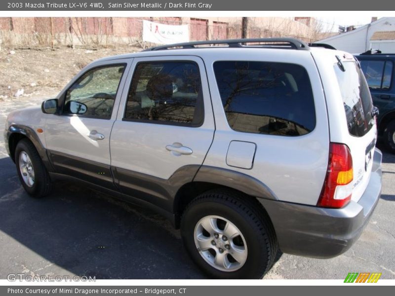 Satin Silver Metallic / Dark Flint Gray 2003 Mazda Tribute LX-V6 4WD
