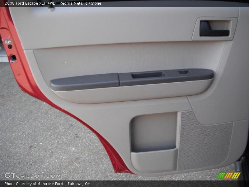 Redfire Metallic / Stone 2008 Ford Escape XLT 4WD