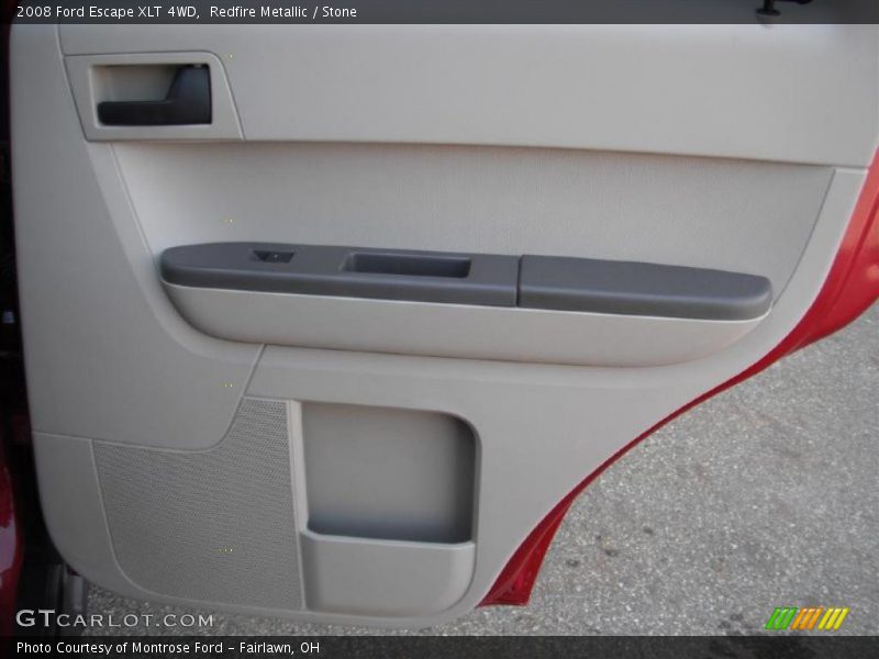 Redfire Metallic / Stone 2008 Ford Escape XLT 4WD
