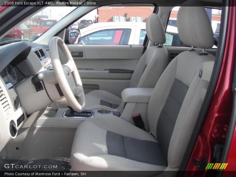 Redfire Metallic / Stone 2008 Ford Escape XLT 4WD