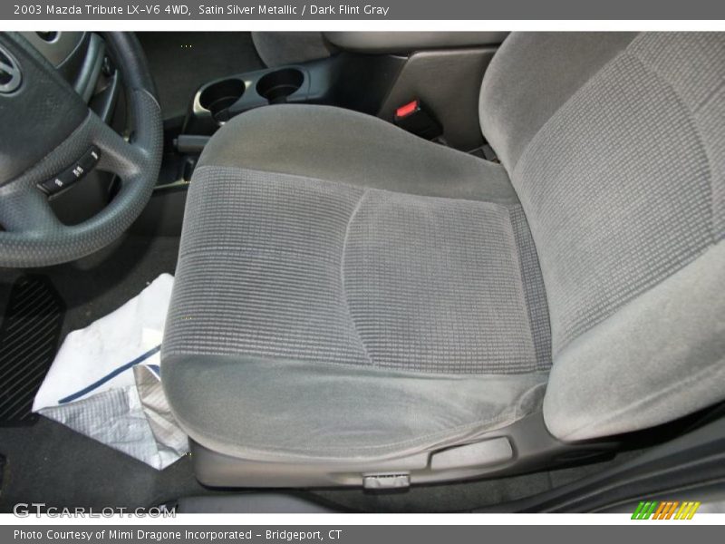 Satin Silver Metallic / Dark Flint Gray 2003 Mazda Tribute LX-V6 4WD
