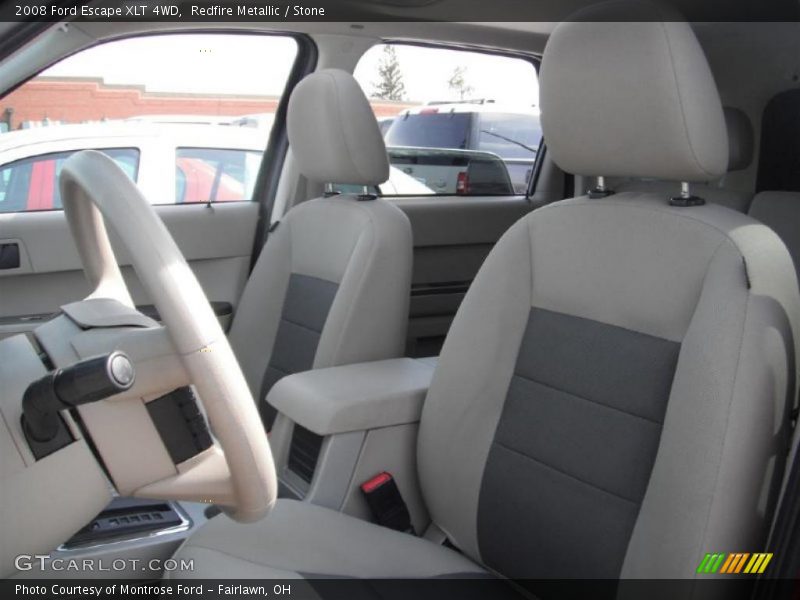 Redfire Metallic / Stone 2008 Ford Escape XLT 4WD
