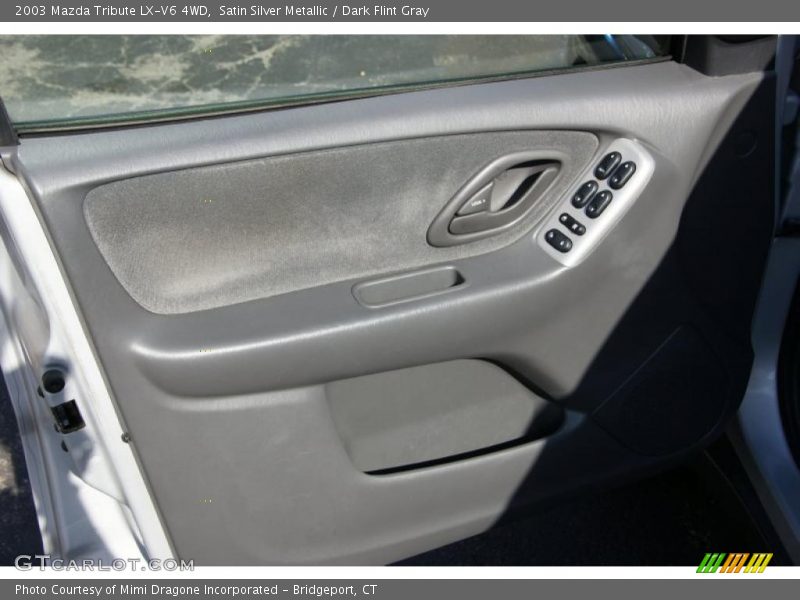 Satin Silver Metallic / Dark Flint Gray 2003 Mazda Tribute LX-V6 4WD