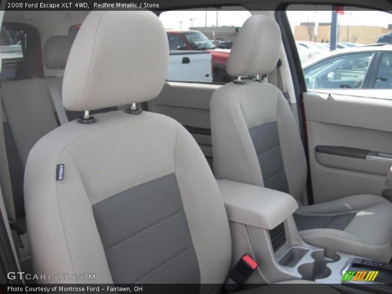 Redfire Metallic / Stone 2008 Ford Escape XLT 4WD