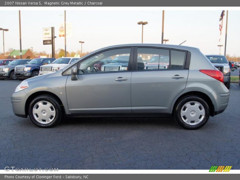 Magnetic Grey Metallic / Charcoal 2007 Nissan Versa S