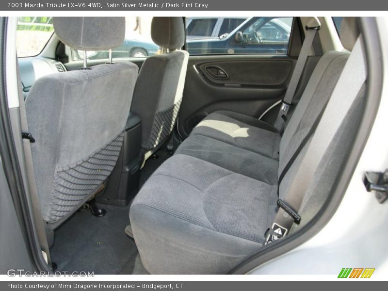 Satin Silver Metallic / Dark Flint Gray 2003 Mazda Tribute LX-V6 4WD