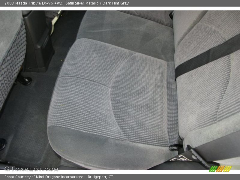 Satin Silver Metallic / Dark Flint Gray 2003 Mazda Tribute LX-V6 4WD