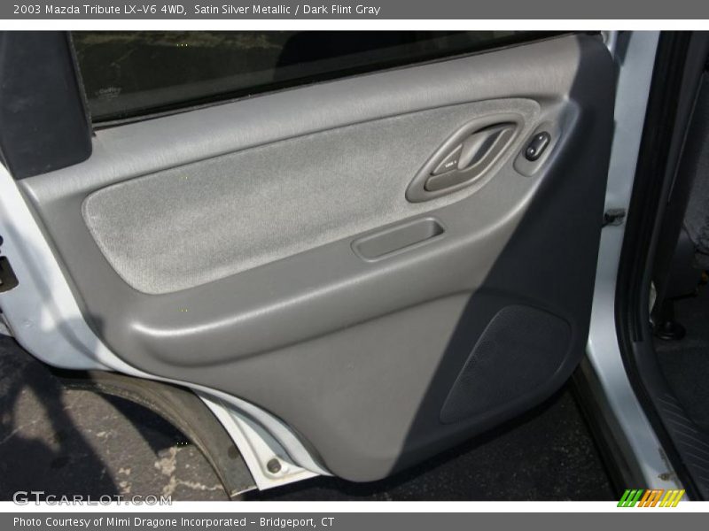Satin Silver Metallic / Dark Flint Gray 2003 Mazda Tribute LX-V6 4WD