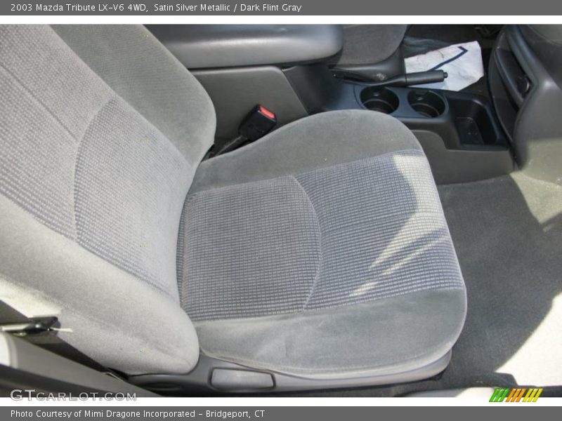 Satin Silver Metallic / Dark Flint Gray 2003 Mazda Tribute LX-V6 4WD