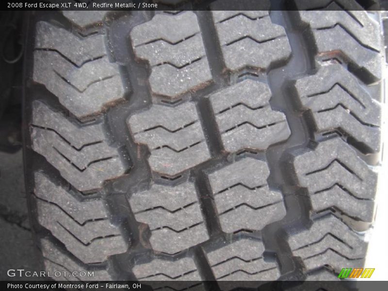 Redfire Metallic / Stone 2008 Ford Escape XLT 4WD