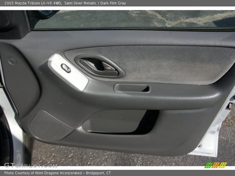 Satin Silver Metallic / Dark Flint Gray 2003 Mazda Tribute LX-V6 4WD