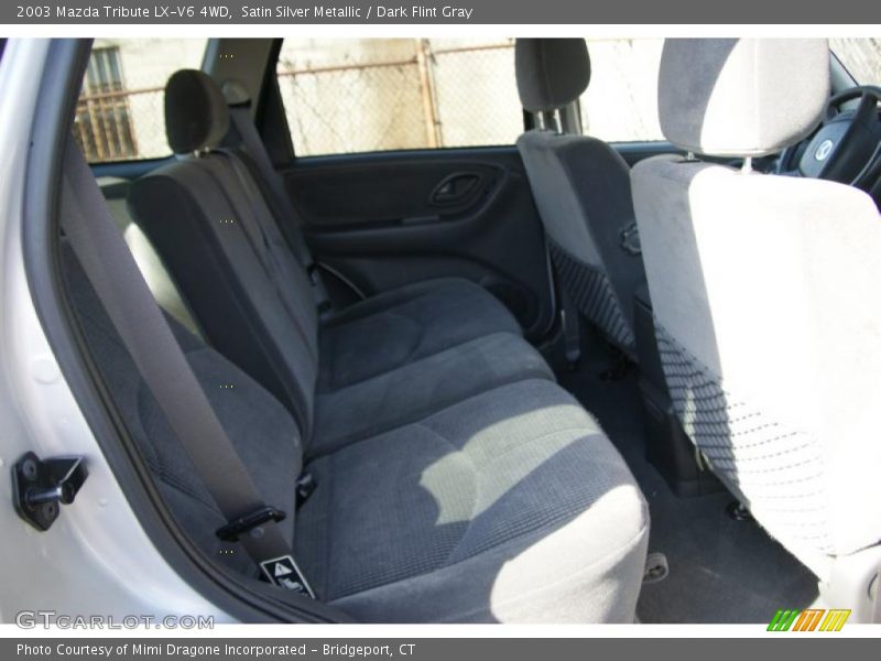 Satin Silver Metallic / Dark Flint Gray 2003 Mazda Tribute LX-V6 4WD