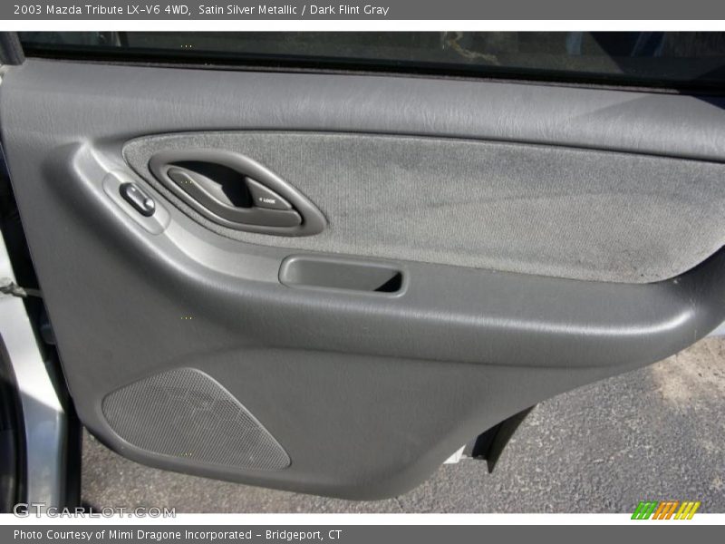 Satin Silver Metallic / Dark Flint Gray 2003 Mazda Tribute LX-V6 4WD