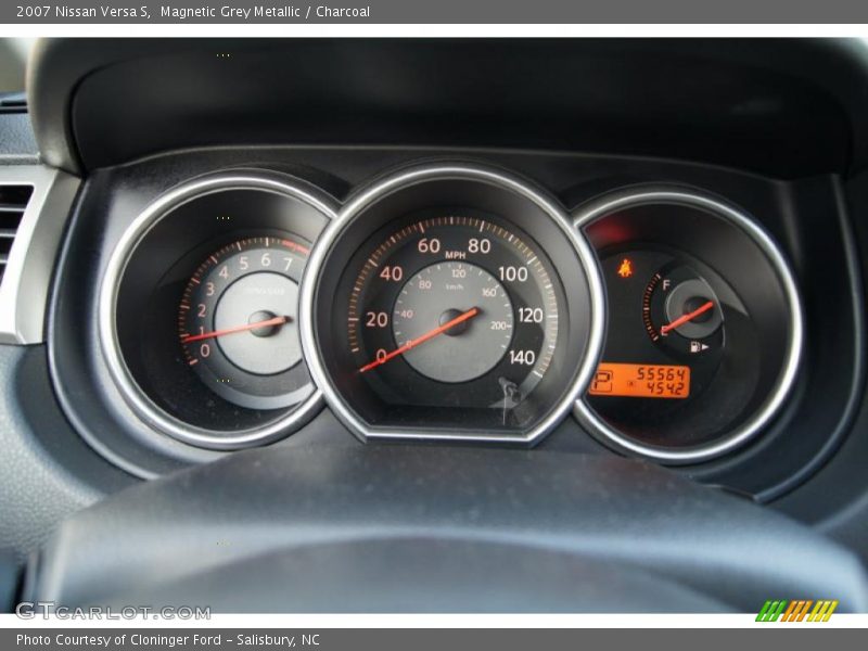 Magnetic Grey Metallic / Charcoal 2007 Nissan Versa S